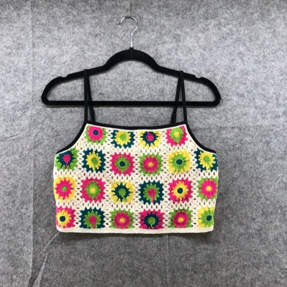 Crochet crop top